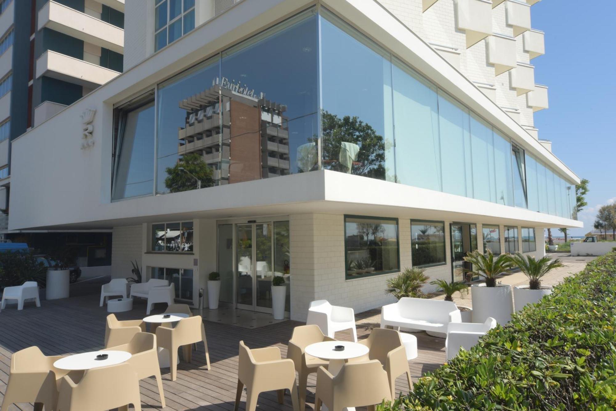 Hotel Regina Fronte Mare 里米尼 外观 照片