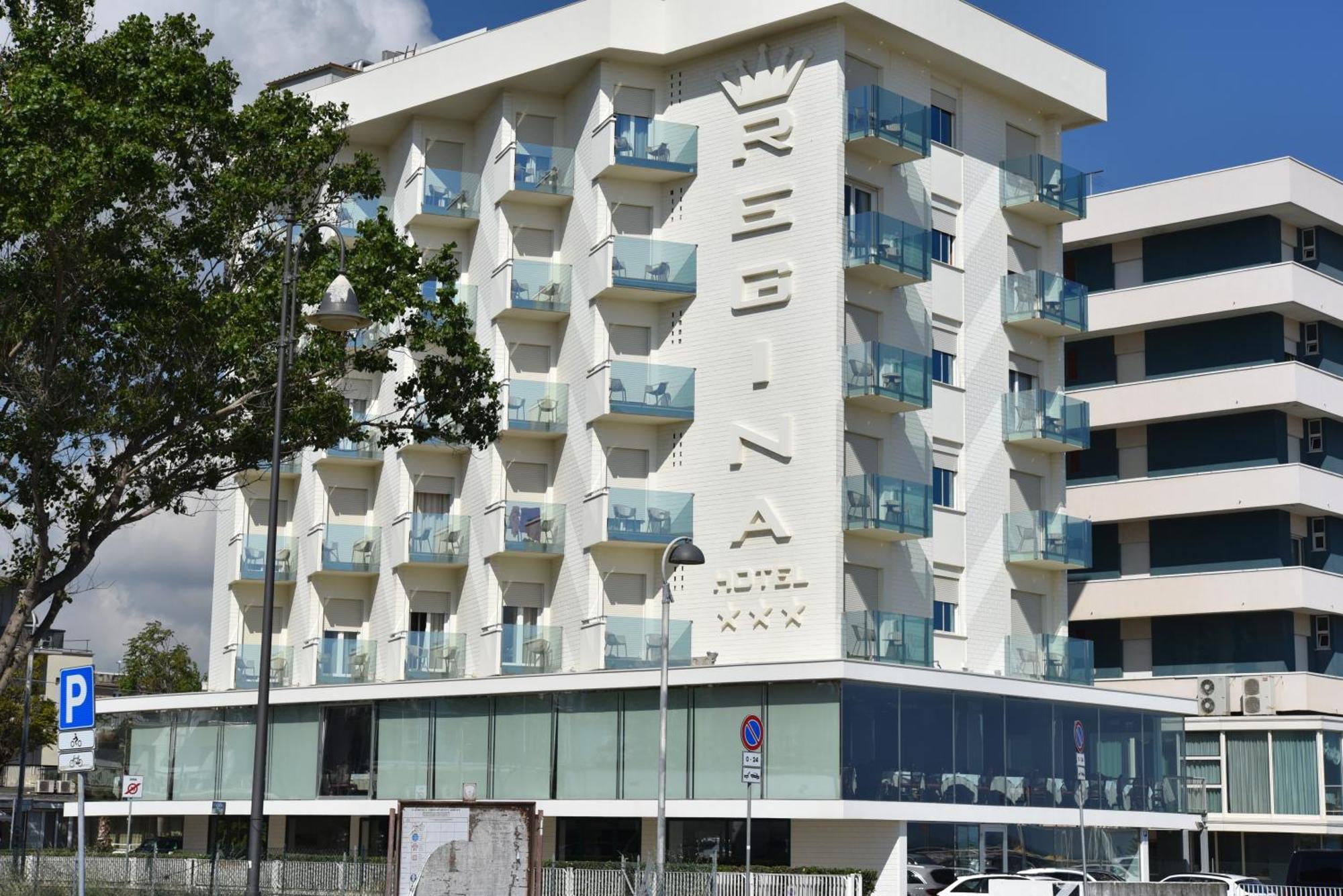 Hotel Regina Fronte Mare 里米尼 外观 照片