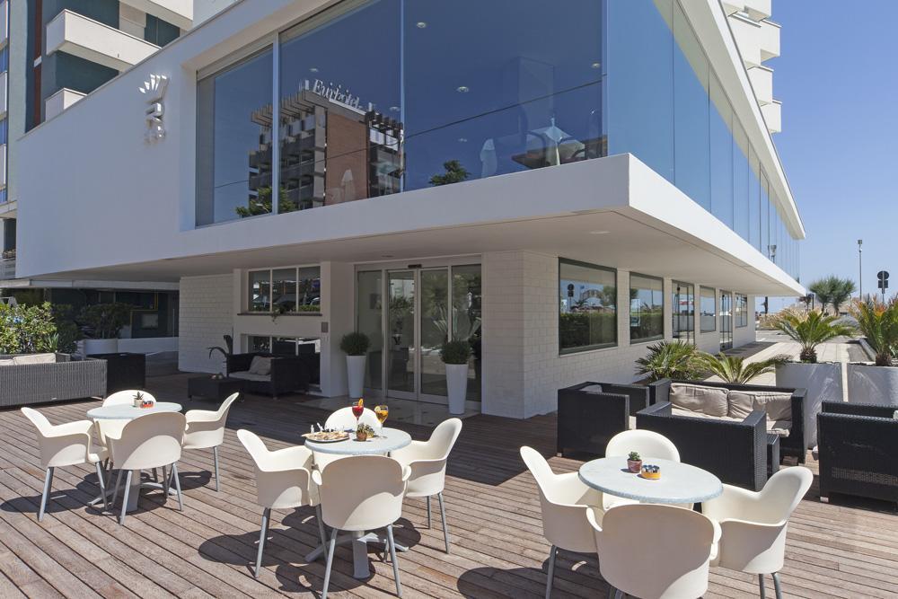 Hotel Regina Fronte Mare 里米尼 外观 照片