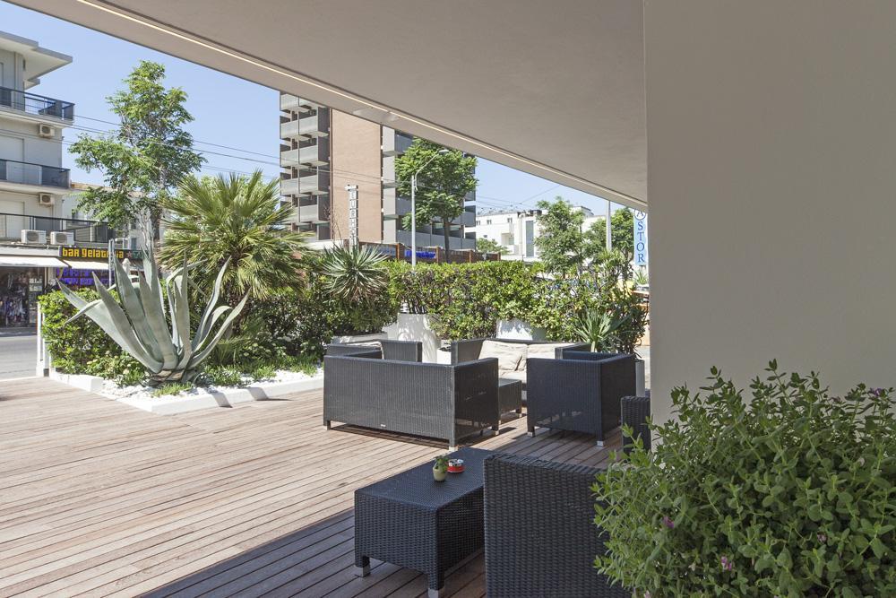Hotel Regina Fronte Mare 里米尼 外观 照片